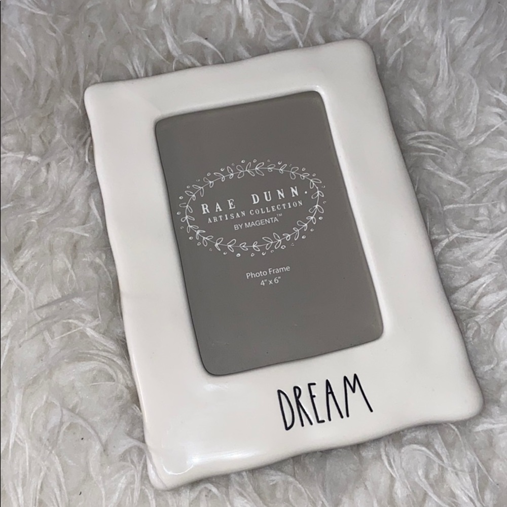 RAE DUNN | DREAM photo frame 4” x 6”